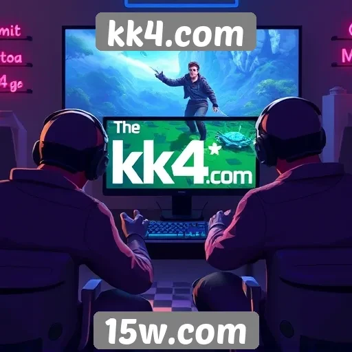 Plataforma kk4.com apresenta recursos inovadores para gamers